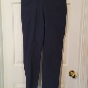 Valerie Stevens Navy Straight Leg Pants